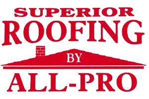 Business logo for Superior Roofing by All-Pro, LLC