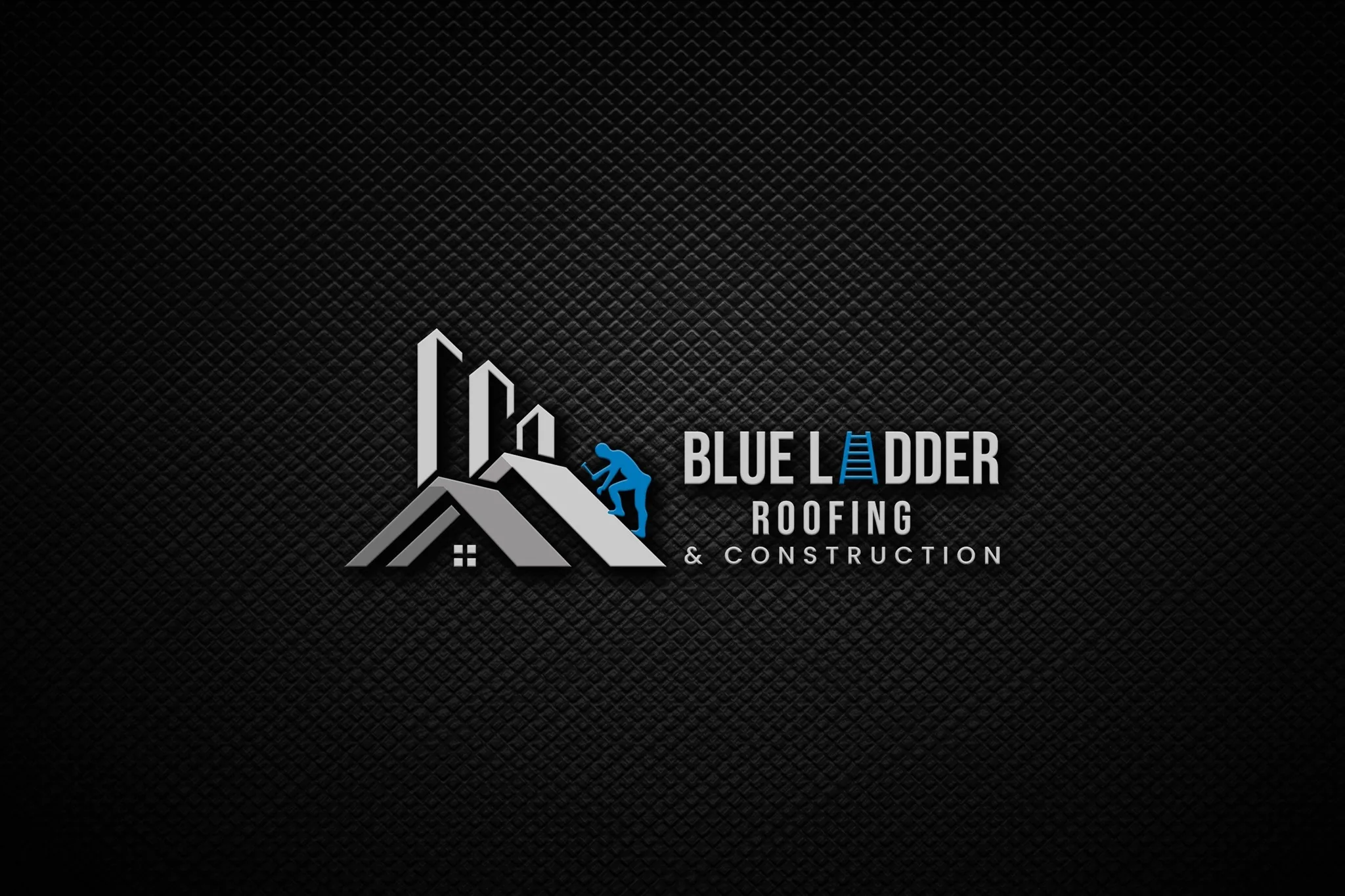 logo for Blue Ladder Roofing & Construction