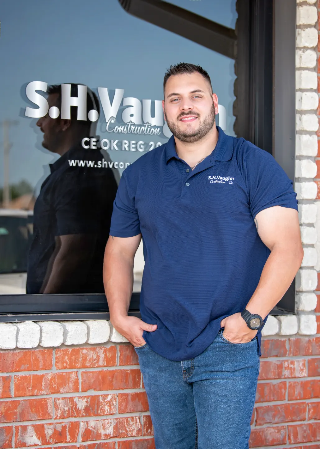 Anthony DeSimone, general manager of S. H. Vaughn Construction