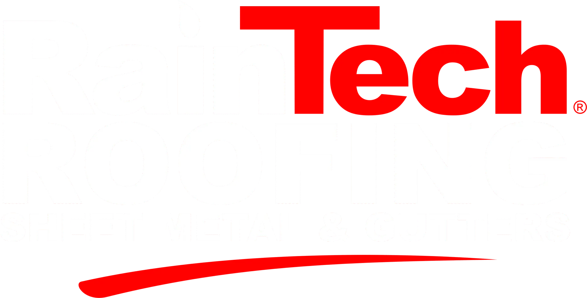 Business logo for RainTech Roofing, Sheet Metal & Gutters